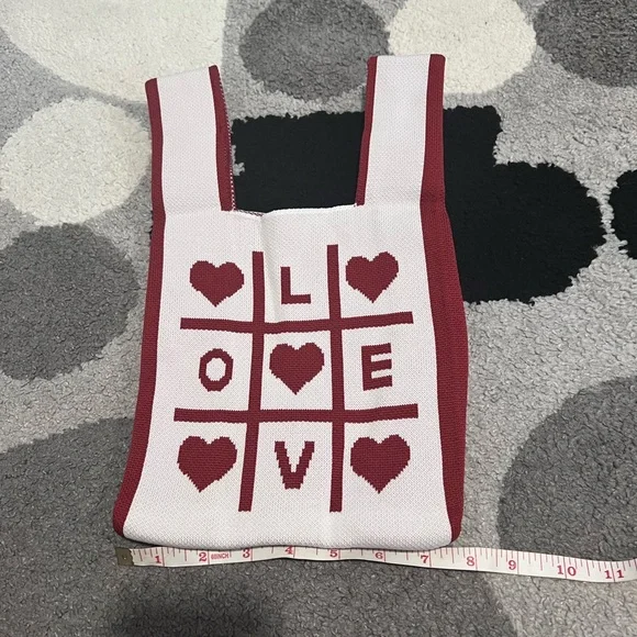 Mini tote style knit bag - Picture 5 of 7